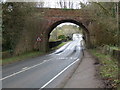 Disused Railway Bridge crossing Alresford Road (B3047)