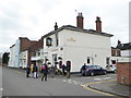 Geograph members gather outside The Cricketers in Royal Leamington Spa