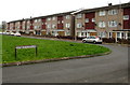 L?n-y-Cariadon flats in North Cornelly 