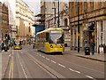 Trams on Cross Street, Metrolink Second City Crossing