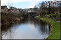 Leeds Liverpool Canal approaching Gannow Tunnel