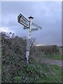 Signpost at Preston Cross