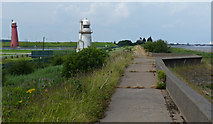 TA1818 : Lighthouses at South Killingholme by Mat Fascione