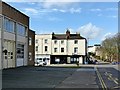 Warwick Place with the Fire Station