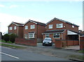 Houses on Bennetts Road South, Keresley