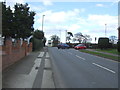 Road junction on Bennetts Road South, Keresley