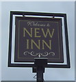 Sign for the New Inn, Bulkington