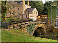 Quarry Bank House and Stone Footbridge