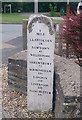 Old Milestone by the A44, Llanbadarn Road