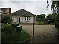 Fenced off bungalow, Fakenham