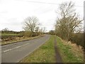 Minor road between Pegswood and Longhirst