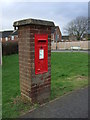 Elizabeth II postbox on Marston Lane