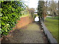 Slipway to the River Leam, Leamington Spa