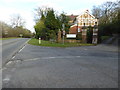 Lodge at northern end of Slugwash Lane