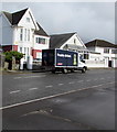 Tesco home delivery van in Porthcawl