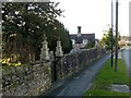 Adam Bede Cottage, with garden wall