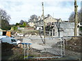 Houses under construction, Ogden Lane / Rastrick Common, Rzastrick