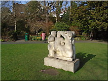 TQ4109 : Stone Sculpture - Southover Grange by Paul Gillett