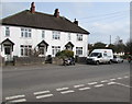 ST7848 : White van and white houses, Rodden Road, Frome by Jaggery