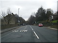A62 Manchester Road leaving Marsden