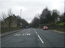 SE0512 : A62 Manchester Road leaving Marsden by Colin Pyle