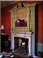 Fox Hall - fireplace in the main room