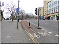 ST5872 : Cycle track on Anchor Road by Oliver Dixon