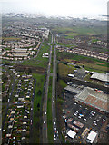 NS5170 : Great Western Road from the air by Thomas Nugent