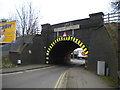 Railway bridge over Barkby Road, Rushey Fields