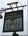 Sign for the Old Royal Oak public house, Collycroft, Bedworth