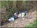 Fly Tipping on Brocstedes Road, Downall Green