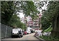 Construction of flats, Woodland Vale Road