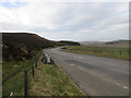 A928 road heading downhill