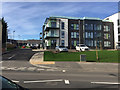 Sayer Court, south wing and bungalows at rear, Tachbrook Road, Leamington