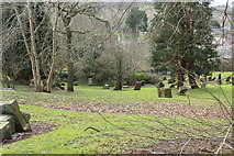 NS5225 : Catrine Parish Church Graveyard by Billy McCrorie