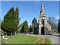 The Anglican chapel in Lavender Hill Cemetery