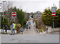 Inverness half marathon, on Burn Road