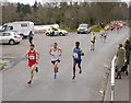 Inverness half marathon, Bught Road