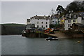 SX1252 : Fowey: seafront houses and former ferry slipway, seen from the Bodinnick ferry by Christopher Hilton
