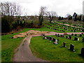 Southwest corner of St Woolos Cemetery, Newport