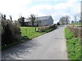 Drumnahunshin Road approaching Kingsmills Presbyterian Church