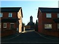 Lane to Osbourne Court from Pen-y-Llan Street