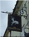 Sign for the Change of Hart public house, Edgware