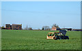 Wrecked Car at Thurley Farm