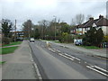 Looking north east on Shenley Road (B5378), Borehamwood
