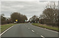 Entering Lissett on the A165