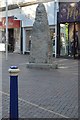 Obelisk, Pedestrianised area