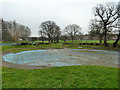 Empty paddling pool