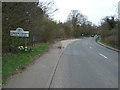 Entering London Colney