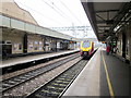 Train Departing Milton Keynes Central For London Euston